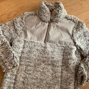 Grey Sherpa for teen girls